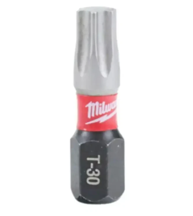 MILWAUKEE KOŃCÓWKA DO WKRĘTARKI SHOCKWAVE BIT TORX GROT KRZYŻAK TX30.webp