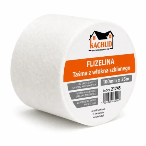 KACBUD-FLIZELINA-SZEROKA-TASMA-Z-WLOKNA-SZKLANEGO-NAPRAWCZA-SPOIN-10cm-25m.webp