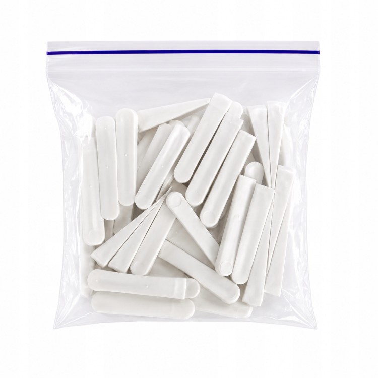 KACBUD KLINY DYSTANSOWE DO PŁYTEK KLINIKI GLAZURNICZE DUŻE 0-8mm 40mm 30szt