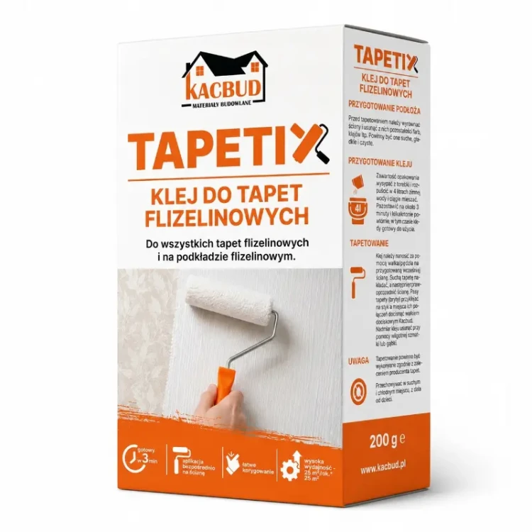 Kacbud Tapetix klej do tapet flizelinowych 200 g – opakowanie